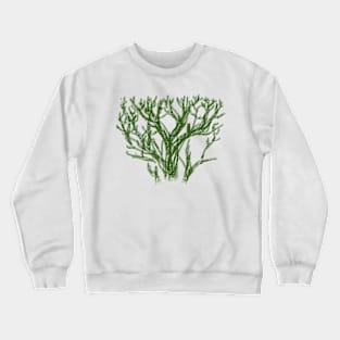 Tree With Hidden Night Owl Crewneck Sweatshirt